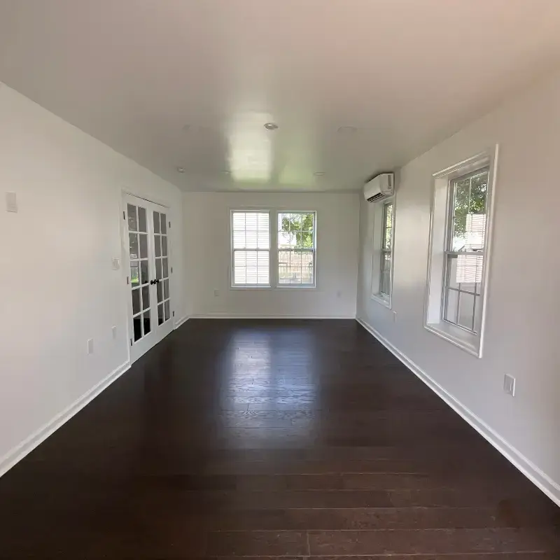 Kitchen expansion in McLean providing additional cooking and dining space.