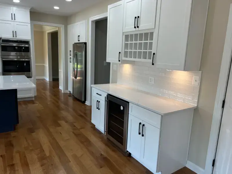 Ellicott City kitchen remodeling with a focus on functionality and open space.